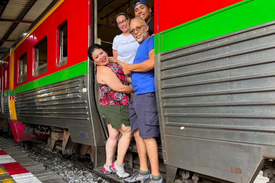 Floating and Railway Market with Waterfall Option: Private - Coconut Sugar Farm Stop: Hands-On Learning (and a Local Drink)
