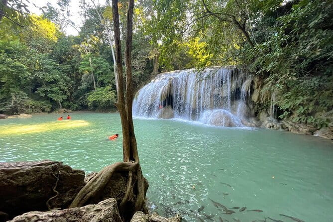 Floating and Railway Markets and Erawan Waterfall (Group Tour) - First Stop: Damnoen Saduak Floating Market and the Boat Ride You Actually Want