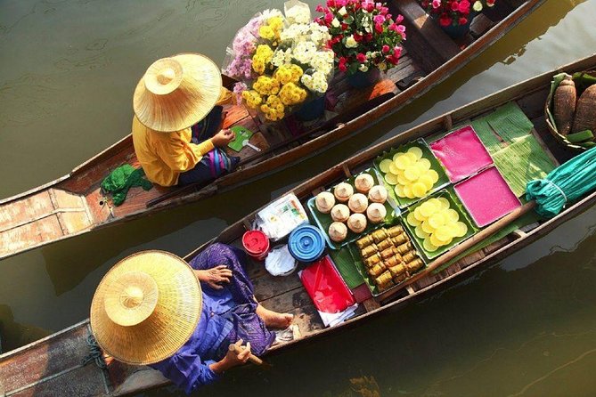 Floating Market - Train Market - Flower Market and China Town - Damnoen Saduak Floating Market: Learning to Shop in the Water Market Flow