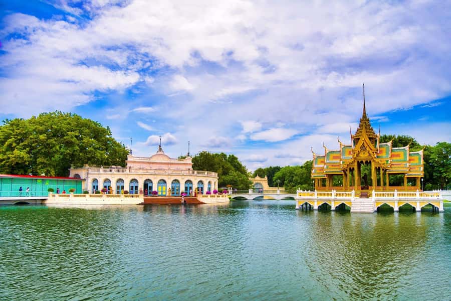 From Bangkok: Ayutthaya Ancient City Temple Tour - The Bang Pa-In Royal Palace Stop: Pretty Grounds, Quick Orientation