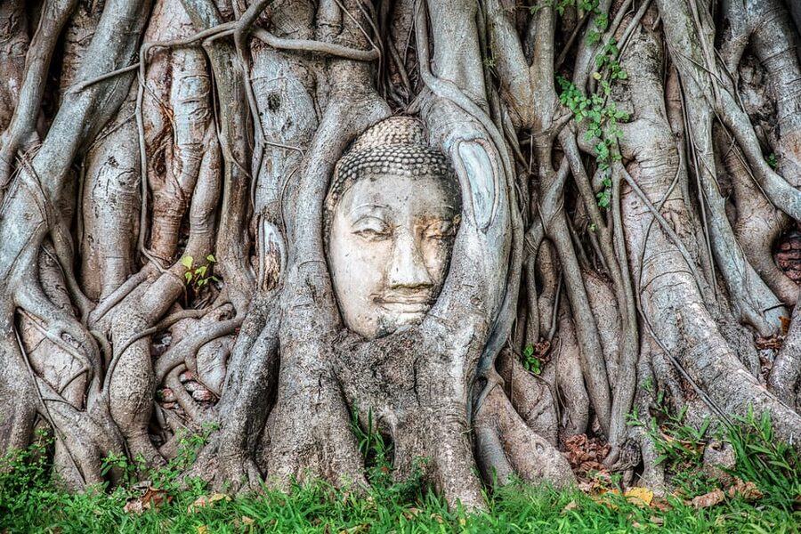 From Bangkok: Ayutthaya & Ayothaya Floating Market Day Trip - Wat Yai Chaimongkhon: King U-Thon’s 1357-era temple stop