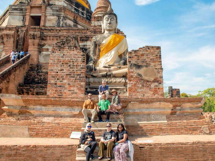 From Bangkok: Ayutthaya Historical Park Guided Day Trip - Responsible touring: glass water, carbon offsets, and GSTC certification