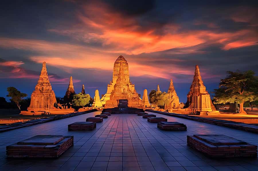 From Bangkok:Ayutthaya Night Temples&Market with local Snack - Why Ayutthaya’s night temples feel worth the trip