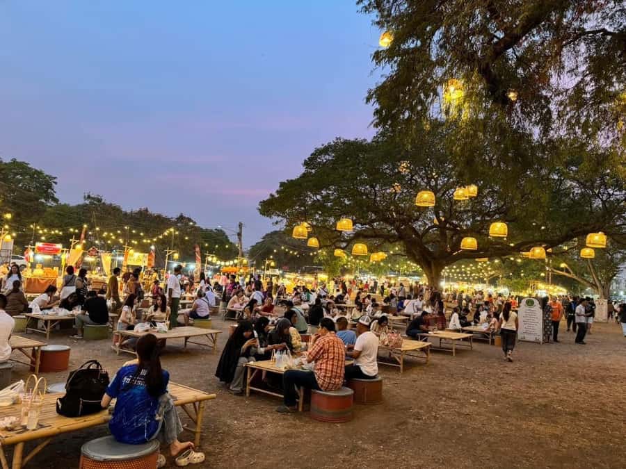 From Bangkok:Ayutthaya Night Temples&Market with local Snack - Bang Pa-In Palace: where Thai, Chinese, and European influences show up