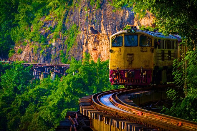 From Bangkok: Death Railway & Hellfire Pass Tour with Lunch - Lunch in Kanchanaburi: A real meal before the train and bridge