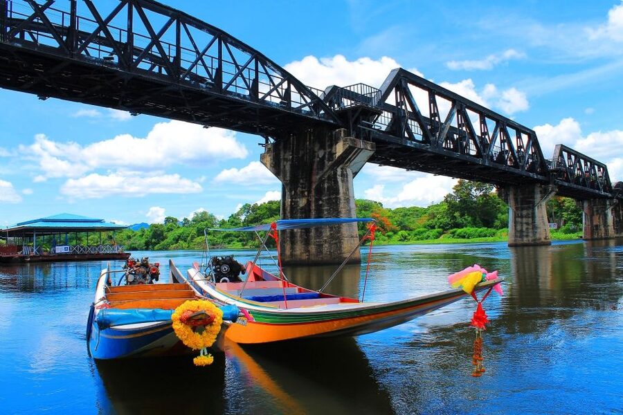 From Bangkok: Historical Day Tour to River Kwai - The Death Railway train ride: original track and real countryside views