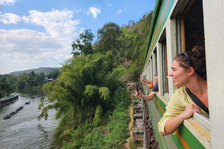 From Bangkok : Kanchanaburi Tour with Floating market Visit - River Kwai Bridge: photos are easy, meaning takes guidance