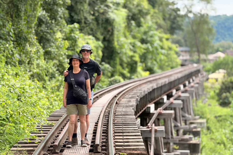 From Bangkok : Kanchanaburi Tour with Floating market Visit - Death Railway Museum and Research Centre: POW site and the train ride