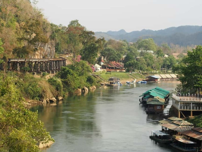 From Bangkok: Kanchanaburi War Cemetery and Death Railway.. - JEATH War Museum: WWII artifacts tied to this exact area