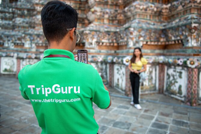 From Bangkok: Private Customizable Bangkok City Tour - Wat Arun (Temple of Dawn): the river-side stop and the pleasant boat moment