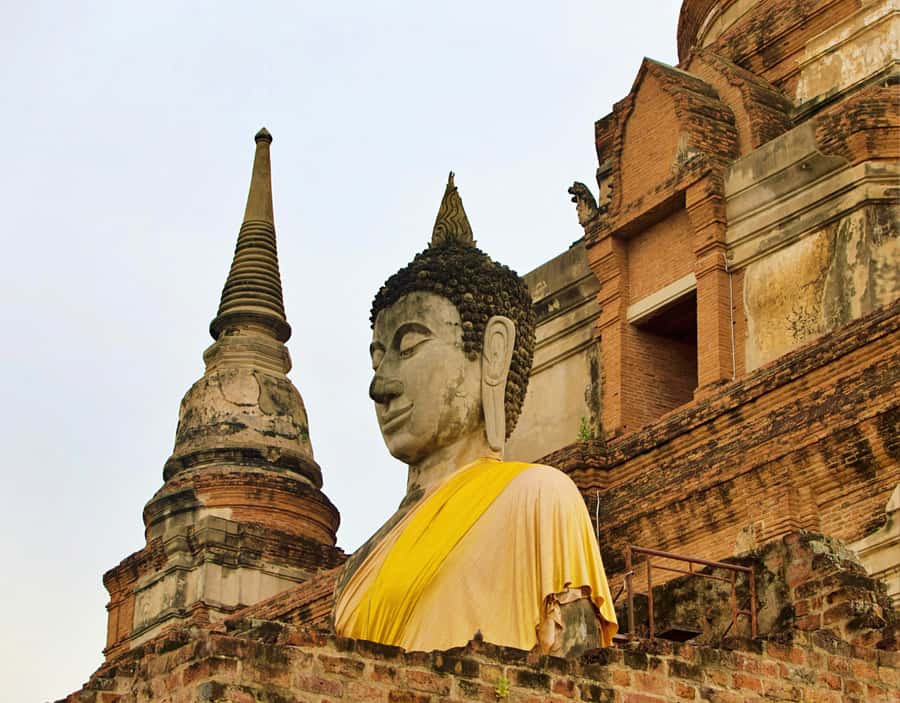 From Bangkok: Private Guided Tour of Ayutthaya’s 6 Temples - Wat Mahathat: the Buddha head in tree roots