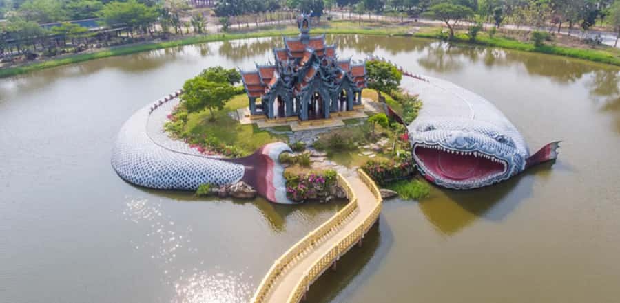 From Bangkok: Samut Prakan Ancient Private City Tour - Muang Boran: history you can walk through without a headache