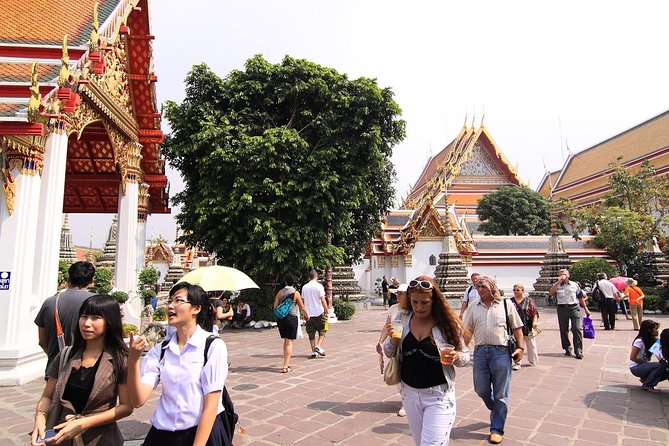 Golden Buddha, Reclining Buddha & Marble Temple Tour - Logistics that keep you comfortable: pickup, air-con, and a tight time window