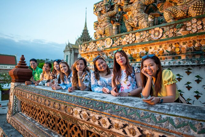Grand Palace & Wat Arun Immersive Guided Walking Tour 3-Hour - Wat Arun at the end: the Temple of Dawn and its mosaic surfaces