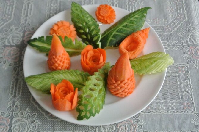 Half Day Professional Thai Fruit and Vegetable Carving Class - What the class feels like: a calm workshop with snacks