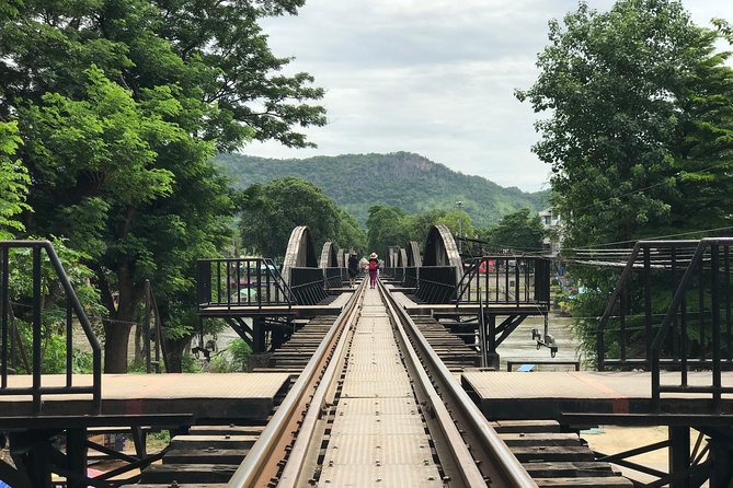 Historic Kanchanaburi: Train, Boat & Skywalk + Lunch From Bangkok - Tham Kra Sae Bridge and the Death Railway train segment