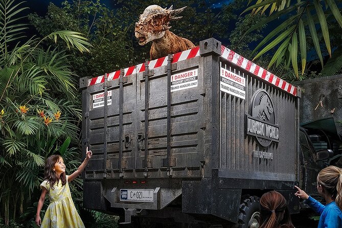 Jurassic World Bangkok– The Experience (Include Timeslots) - Optional bundle plans: White Orchid Dinner Cruise and Calypso Cabaret