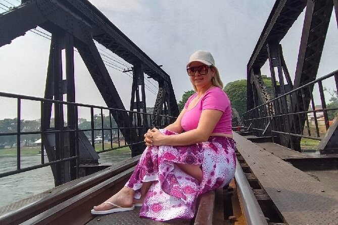 Kanchanaburi Day Trip: WWII Death Railway & Erawan Falls - Stop 1: Don Rak War Cemetery and the Thai-Burma Railway Museum setup