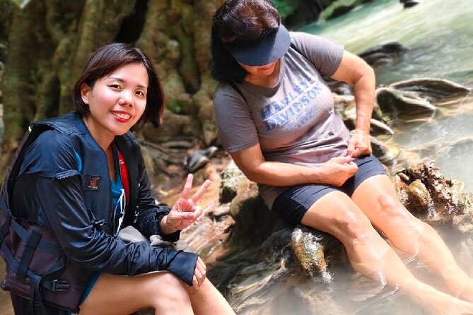 Kanchanaburi Day Trip: WWII Death Railway & Erawan Falls - River Khwae Bridge walk: the famous iron span, plus the war context