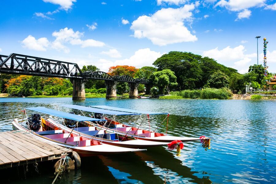 Kanchanaburi: Erawan Waterfall & Train Full-Day Tour - A full-day Kanchanaburi plan that mixes water and steel rail