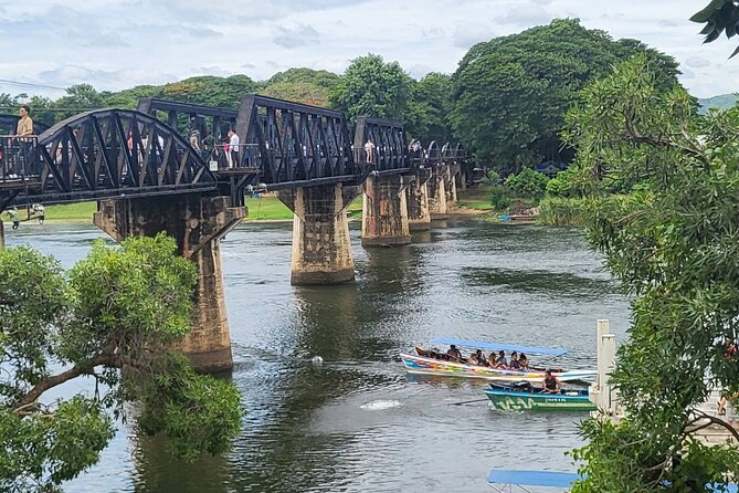Kanchanaburi Full Day Tour: River Kwai and Erawan Falls - What could slow you down: realistic expectations