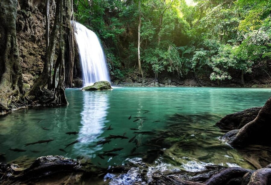 Kanchanaburi : Private River Kwai Bridge & Erawan Waterfall - Swimming and the 7th Level Push: How to Get the Most Out of Your Time