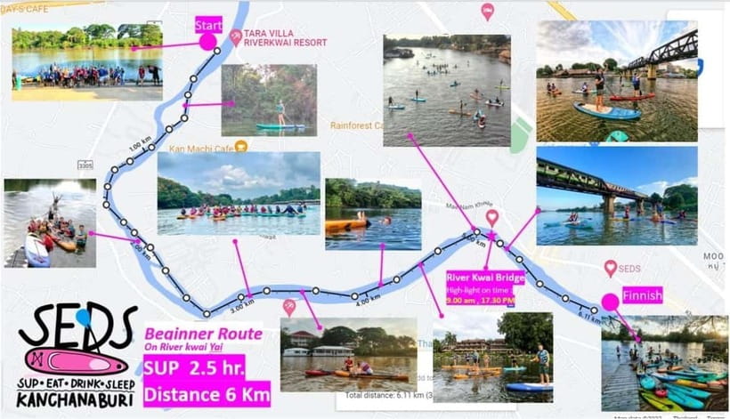 Kanchanaburi: River Kwai Stand-Up Paddleboarding Tour - What it costs and why it feels fair at $32 per person