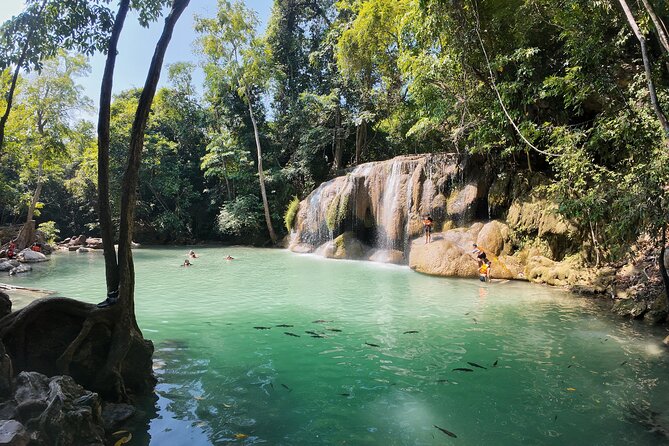 Kanchanaburi Tour: Erawan Waterfall and Death Railway - Hellfire Pass Interpretive Centre: walking the memorial trail