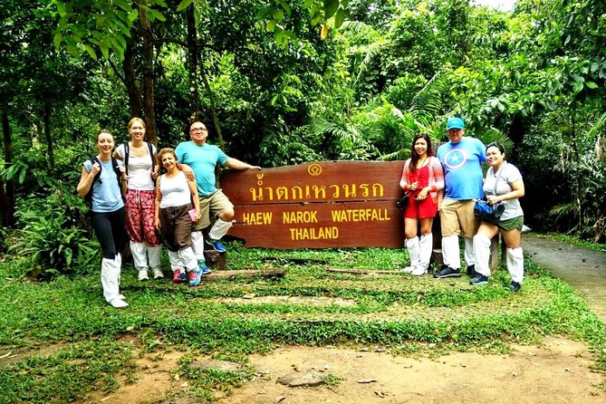 Khao Yai National Park Hiking Day Tour: Haew Narok and Haew Suwat - Haew Narok waterfall hike: 1 km from the road, then a careful descent