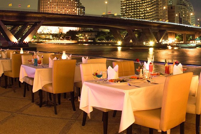 Luxury Dinner on Chao Phraya Princess River Cruise with Pickup (SHA Plus) - Floodlit monuments: the photo moments come as you cruise