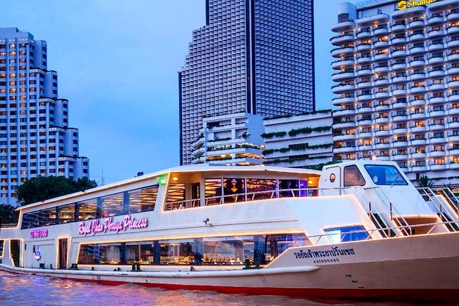 Luxury Dinner on Chao Phraya Princess River Cruise with Pickup (SHA Plus) - Chao Phraya Princess onboard dinner: buffet + violin + sax