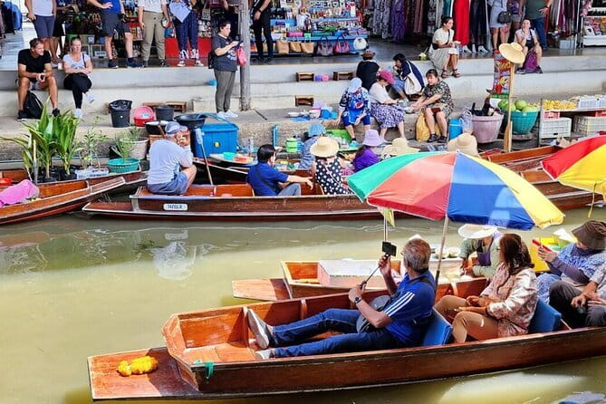 Maeklong Railway and Damnoen Saduak Floating Market Tour - Key highlights you’ll remember