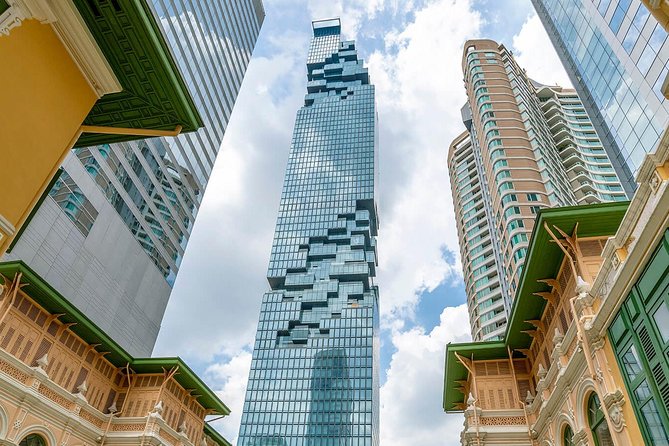 Mahanakhon Building Skywalk - Free Upgrade to Rooftop - The 74th floor indoor deck: panoramic views that are easy to enjoy