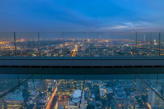 Mahanakhon SKY WALK Ticket with Pick-up - Bangkok's Highest Observation Deck - Augmented Reality: using tech to find Bangkok in the view