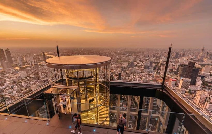 Mahanakhon SkyWalk Entry Ticket - 74th Floor First Stop: The 50-Second Elevator and Landmark AR