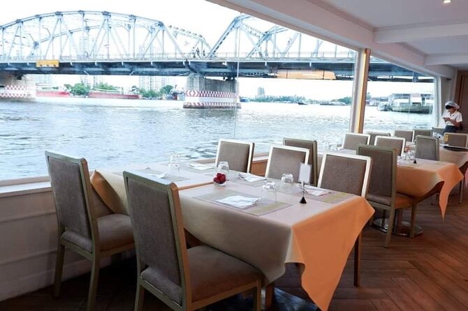 Meridian Sunset Dinner Cruise - Floating Paradise From ICONSIAM Bangkok - Dinner on Board: Buffet Setup, Desserts, and What’s Included