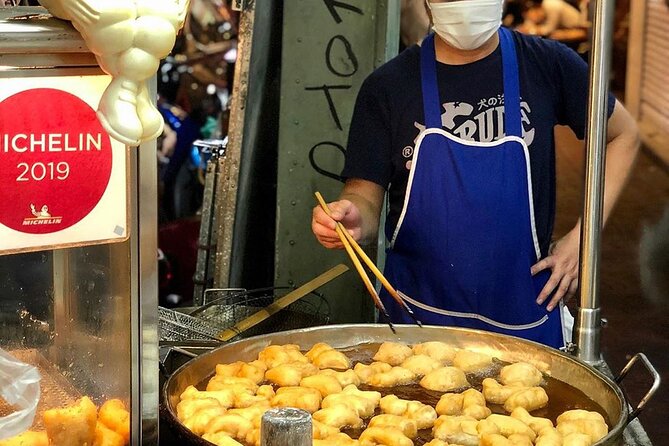 Michelin Guide Street Eats by Tuk Tuk: Bangkok Night Tour - Nai Ek roll noodle shop: thin “mini-cigar” rice noodles