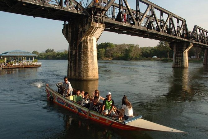 Mystical Waterfall and River Kwai Tour (Private & All-Inclusive) - Bridge over the River Kwai and the calmer side of the water