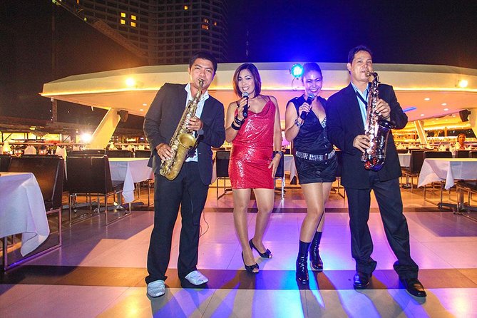 New Year Party : Chao Phraya Princess Dinner Cruise with Return Transfer - Dinner buffet: Thai, international, and seafood that fit a party night