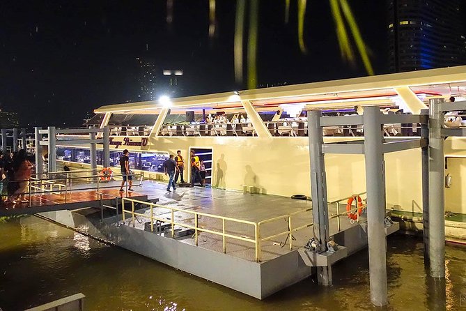 New Year Party : Chao Phraya Princess Dinner Cruise with Return Transfer - Live music and onboard entertainment: sax, singers, and a party tempo