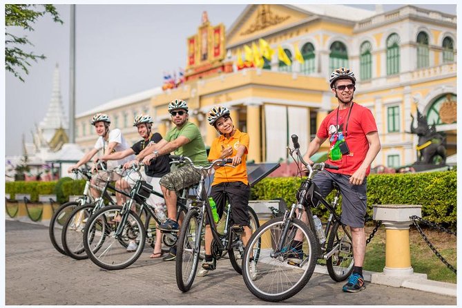 Past and Present Bike Tour of Bangkok - Chinatown Starts at the Old Customs House, Not a Big Monument