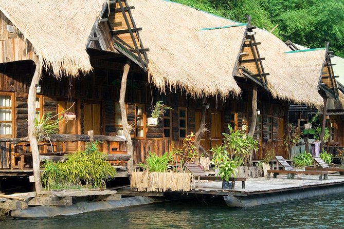 Private 3-Day River Kwai, Floating Market and Erawan Waterfalls Tour - Pungwaan Resort and Spa: Built-In Downtime After the Waterfalls