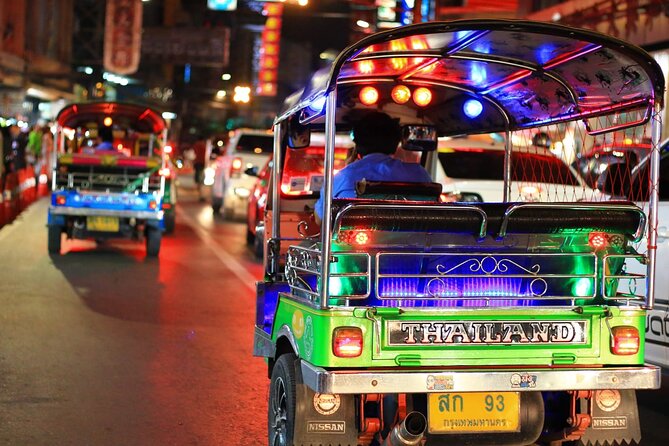 Private Bangkok Night City Tour by Tuk-Tuk with Thai Food - Dinner that actually fits the day: Thai food on a night schedule