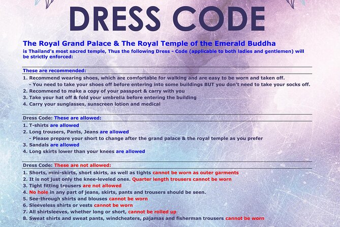 PRIVATE Bangkok Shore Excursions - Laem Chabang Port (Thai Tour Guide) - Entering Wat Phra Kaew and the Grand Palace on a tight schedule