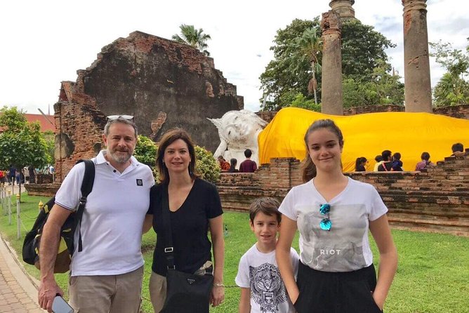 Private Excursion to Ayutthaya, UNESCO World Heritage site with Boat Tour - Wat Yai Chaya Mongkol: the chedi that anchors the morning