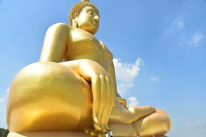 Private Excursion to Ayutthaya, World Heritage site and Ang-Thong Discovery - Wat Khun Inthapramun: Ang Thong’s reclining Buddha break from the road