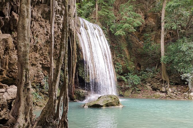 Private Excursion to Floating Market and Erawan Waterfall - The real appeal: three very different stops in one day