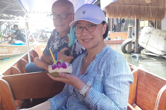 Private Excursion to Floating Market and Erawan Waterfall - Food and drinks: included snacks, plus a plan for meals