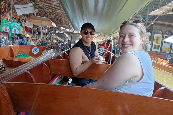 Private Floating Market and Maeklong Railway Tour from Bangkok - Wat Phet Samuth Woravihan: murals, sculptures, and a calmer pace