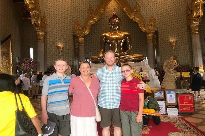 Private Full Day Bangkok City Tour - Wat Traimit (Golden Buddha): a famous statue with a long timeline